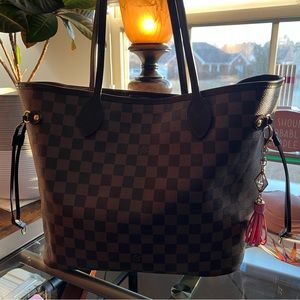 Louis Vuitton Damier Ebene Rose Ballerine MM